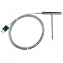 Oven temperature T- bar handle probe in stainless stell type T TME Thermometers TP12