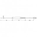 Sonda de temperatura termopar tipo K Senseca GTF 900