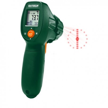IR Thermometer with UV Leak Detector Extech IR300UV
