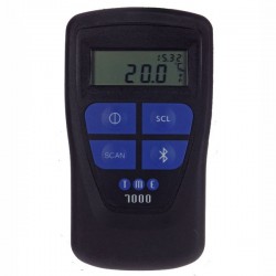 Termómetro com leitor de código de barras e Bluetooth TME Thermometers MM7000-2D