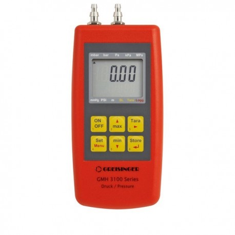 Manómetro medição de ar, gás não corrosivo Greisinger GMH 3161-01