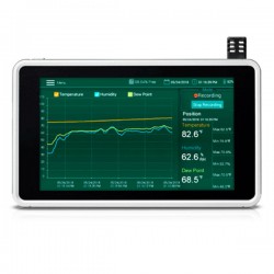 Humidity and Temperature Chart Recorder with Touch Screen Extech RH 550