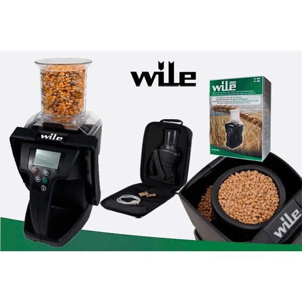 Measurement of moisture in Rice Wile 200 at