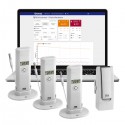 Monitorização Wireless de Temperatura Gateway + 3 Transmissores WeatherHub TFA 31.4010.02