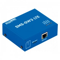 Gateway GSM SMS LTE para sensores da HW Group HW SMS-GW3 LTE G | HW Group