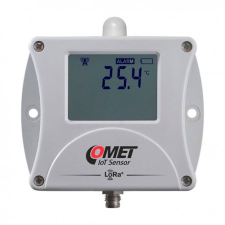 IoT wireless thermometer for external probe, LoRaWAN network Comet W0911