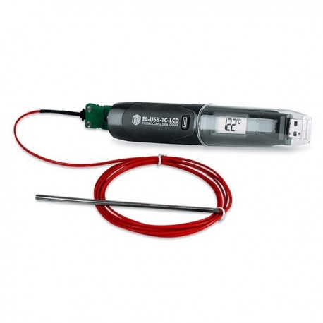 USB Datalogger com Entrada para Termopares Lascar EL-USB-TC-LCD