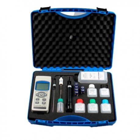 Multi-Parameter Analysis Instrument of pH, Salinity, Dissolved Oxygen, Conductivity, and Temperature WAM 235