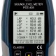 Portable high-accuracy decibel meter Class 2 with 1/1 octave band filter PCE-428