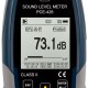 Portable high-accuracy decibel meter Class 2 with 1/1 octave band filter PCE-428