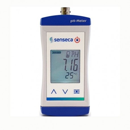 Precise pH measuring device incl. pH-electrode Senseca ECO510