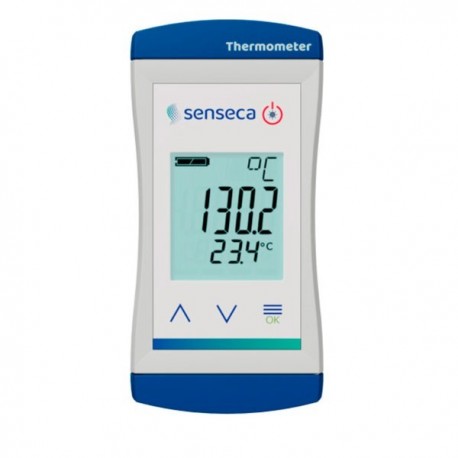 Termómetro Digital para Sondas Termopar de Dois Canais e Alarme ECO 130.2