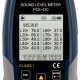 Sonómetro PCE-430-ICA com Certificado de Calibração ISO