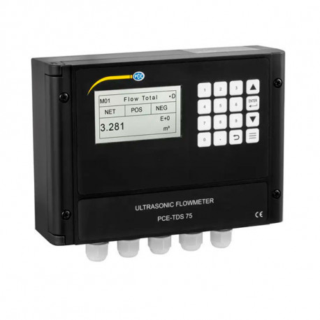 Caudalímetro Ultra-Sónico PCE-TDS 75