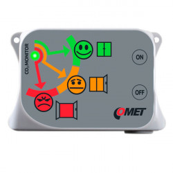 Monitor de CO2 com Sensor de Dióxido de Carbono Integrado - Modelo U8415