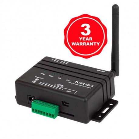 Módulo I/O Wireless 4G LTE com Suporte a MQTT – TCG120-4