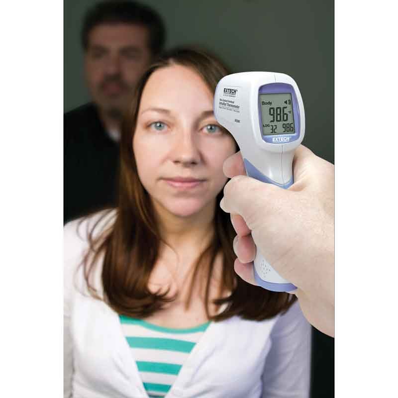 NonContact Forehead InfraRed Thermometer TRIR200 at