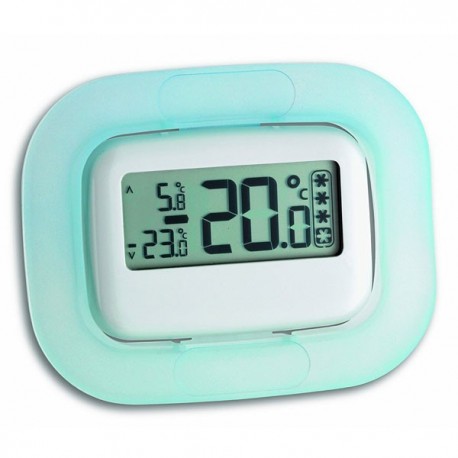 Digital fridge thermometer with food safety zone indicator 30.1042
