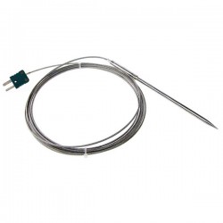 Oven temperature probe in stainless stell type K TME KP09