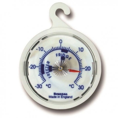 Brannan Freezer//Fridge Thermometer With Hanging Hook