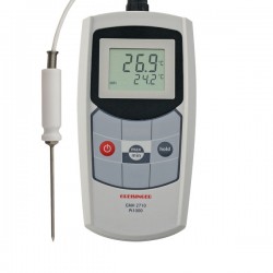 Waterproof HACCP Thermometer with Pt1000 probe Greisinger GMH2710K