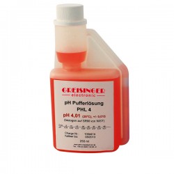 pH buffer solution set Greisinger PHL4-7-10